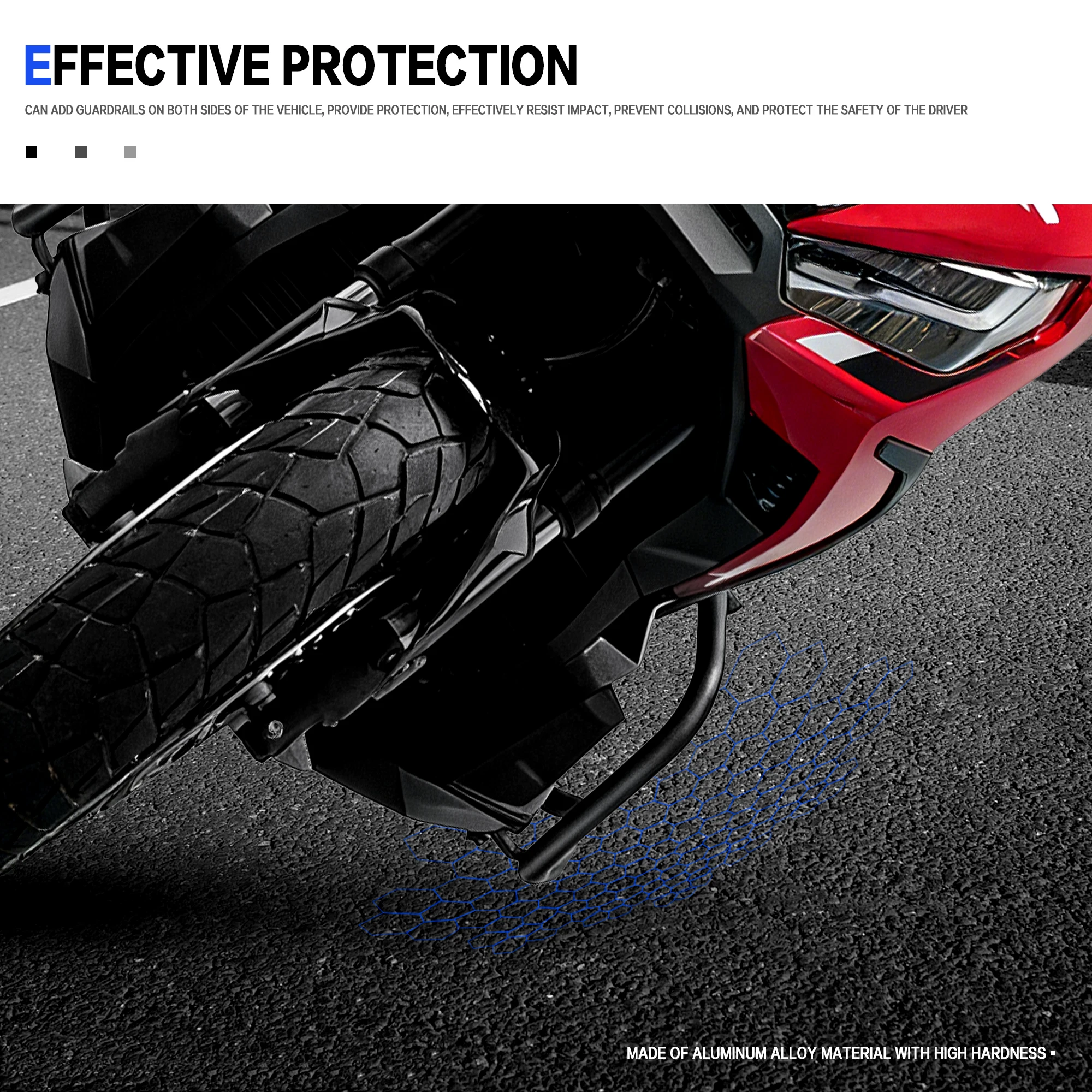 Motorcycle Crash Bar Frame Engine Protection Guard Bumper Stunt Cage Protector Accessories For HONDA X-ADV 750 XADV750 2017-2026