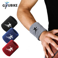 GTUBIKE 1PC Sports Wristbands for Men Women - Breathable Sweat Absorbing Wrist Support for Running Basketball Tennis Gym Fitness