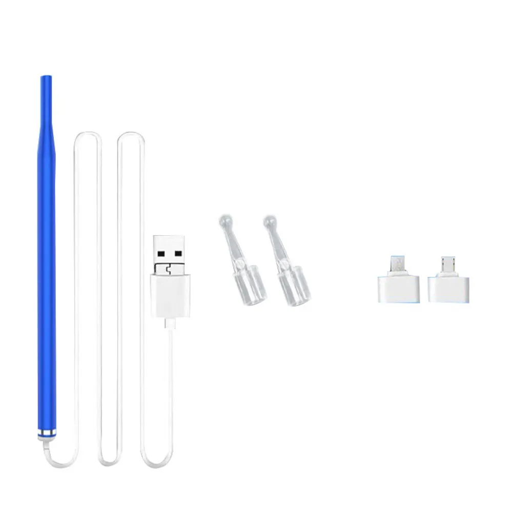 Earwax Removal LED Otoscope Ear Cleaning Endoscope Spoon Mini Camera Ear Picker Ear Wax Removal