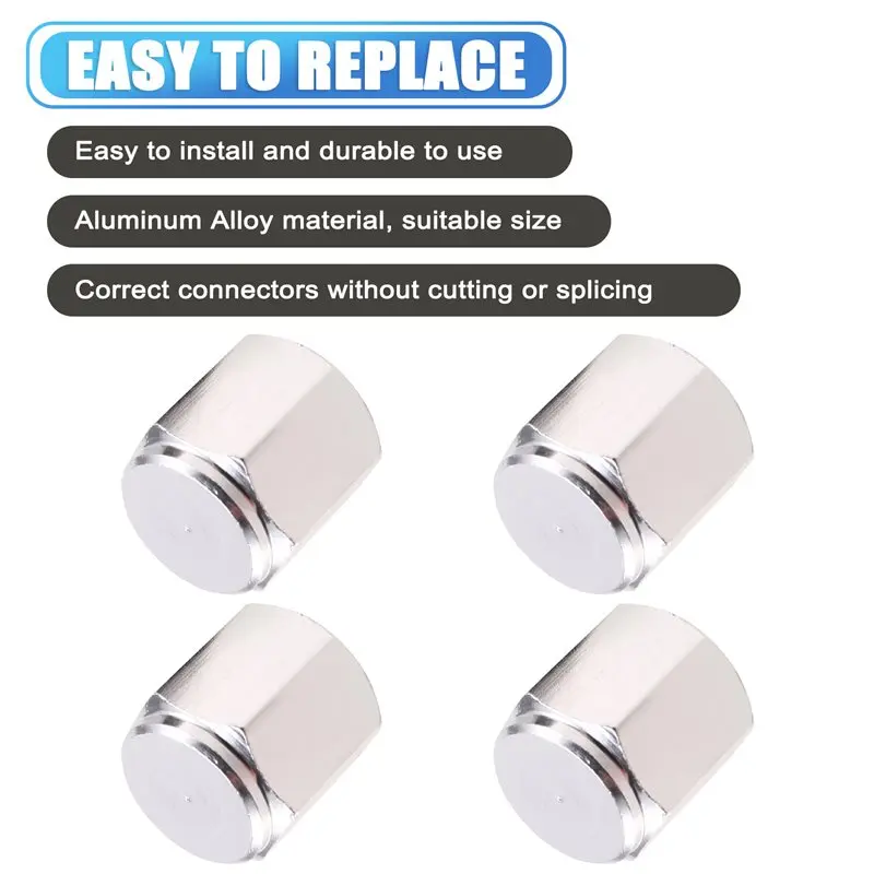A99F-90942-05042 Car Valve Core Nuts Aluminum Alloy Tire Valve Caps For Lexus Car Accessories