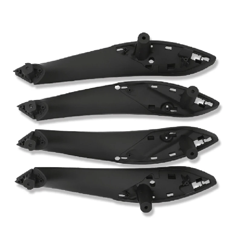 

12X Car Accessories For-BMW 3 Series F30 316D 318D F31 320I 325D 11-19 Inner Doors Panel Handle Pull Trim Cover (Black)