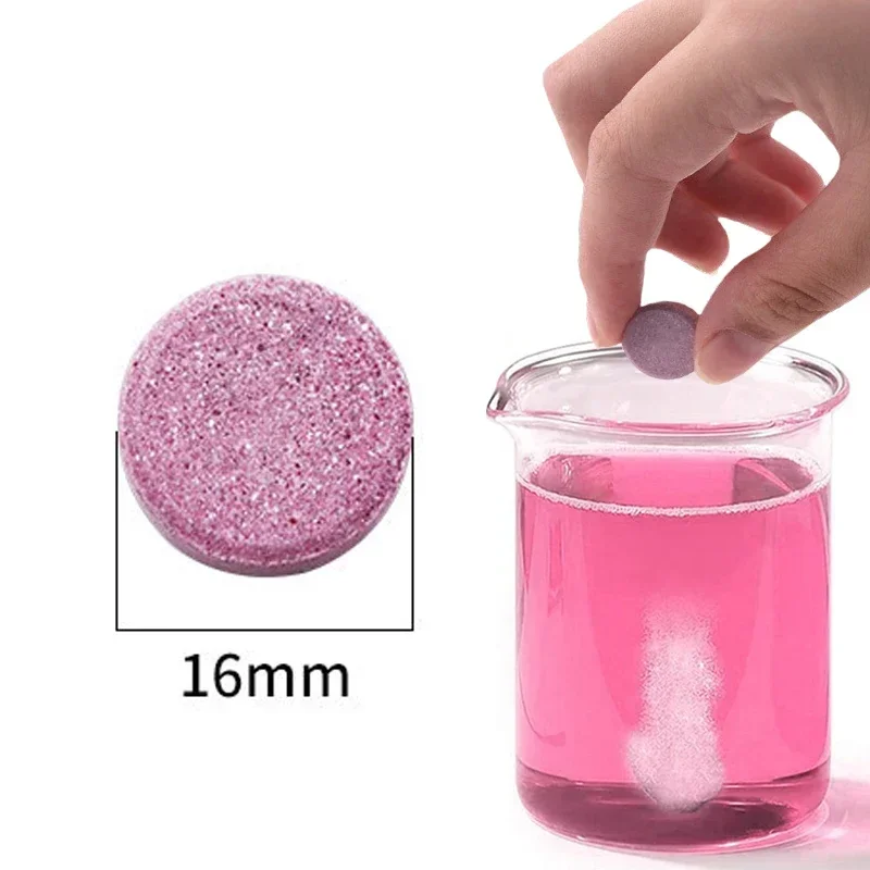 10pcs Car Effervescent Tablets Solid 2025 Hot-selling Windshield Washer Fluid Clean Tablets Auto Cleaning Tool Accessories