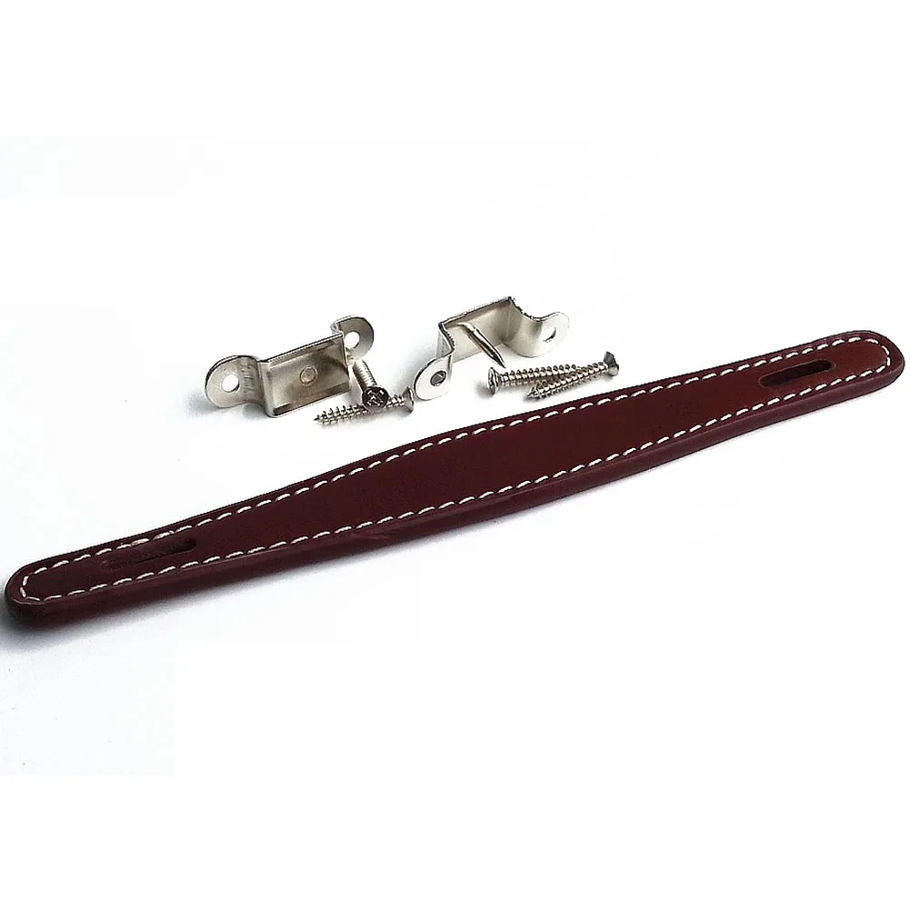 Guitar for amplifier Handle Leather PU Leather + Metal Part Replacement Speaker With Screw AMP Accessories Brand New