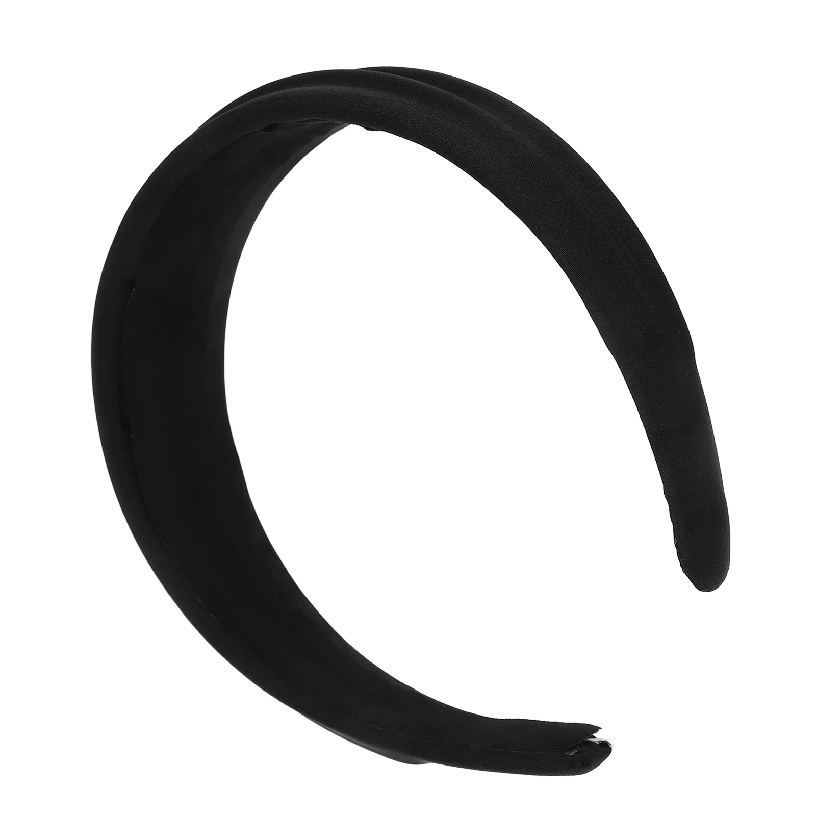 

Широкая атласная повязка на голову для женщин: элегантная, мягкая, удобная повязка для волос, аксессуар для макияжа, ухода за кожей, спа-процедур и умывания.