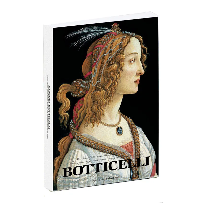 30 postales de arte de Sandro Botticelli, tarjetas vintage de pintura al óleo para álbumes de recortes, decoración de pared del hogar, regalo, papelería