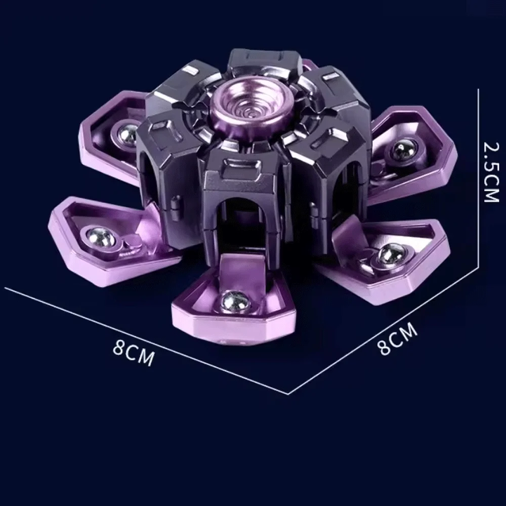 FAI DA TE Spinner Agitarsi Giocattoli EDC Mano Spinner Alleviare Lo Stress Telescopico Fidget Spinner Giocattoli per I Bambini Regali Per Adulti Nuovo Aнтистelerinсс