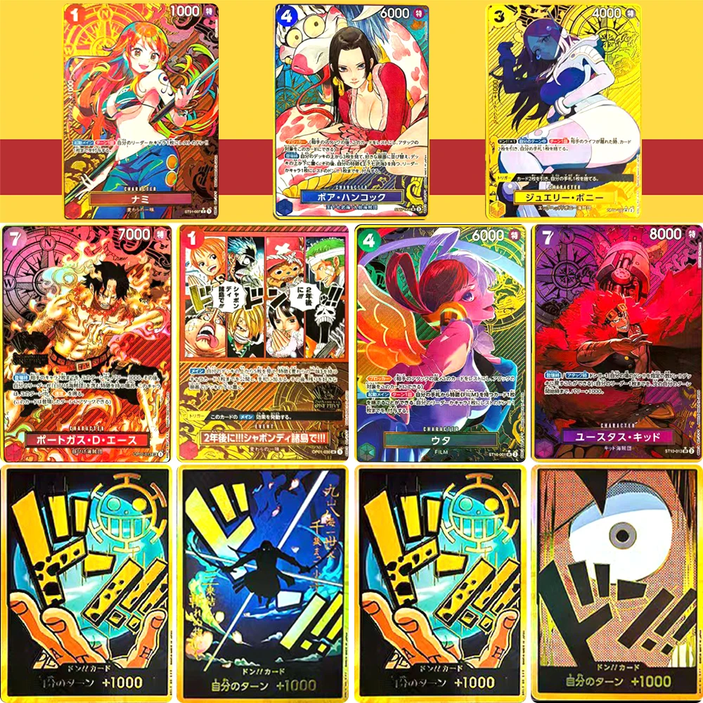 

Anime characters OPCG Portgas D Ace Boa Hancock DIY Homemade Xtreme Game toys Collection card Christmas birthday gift