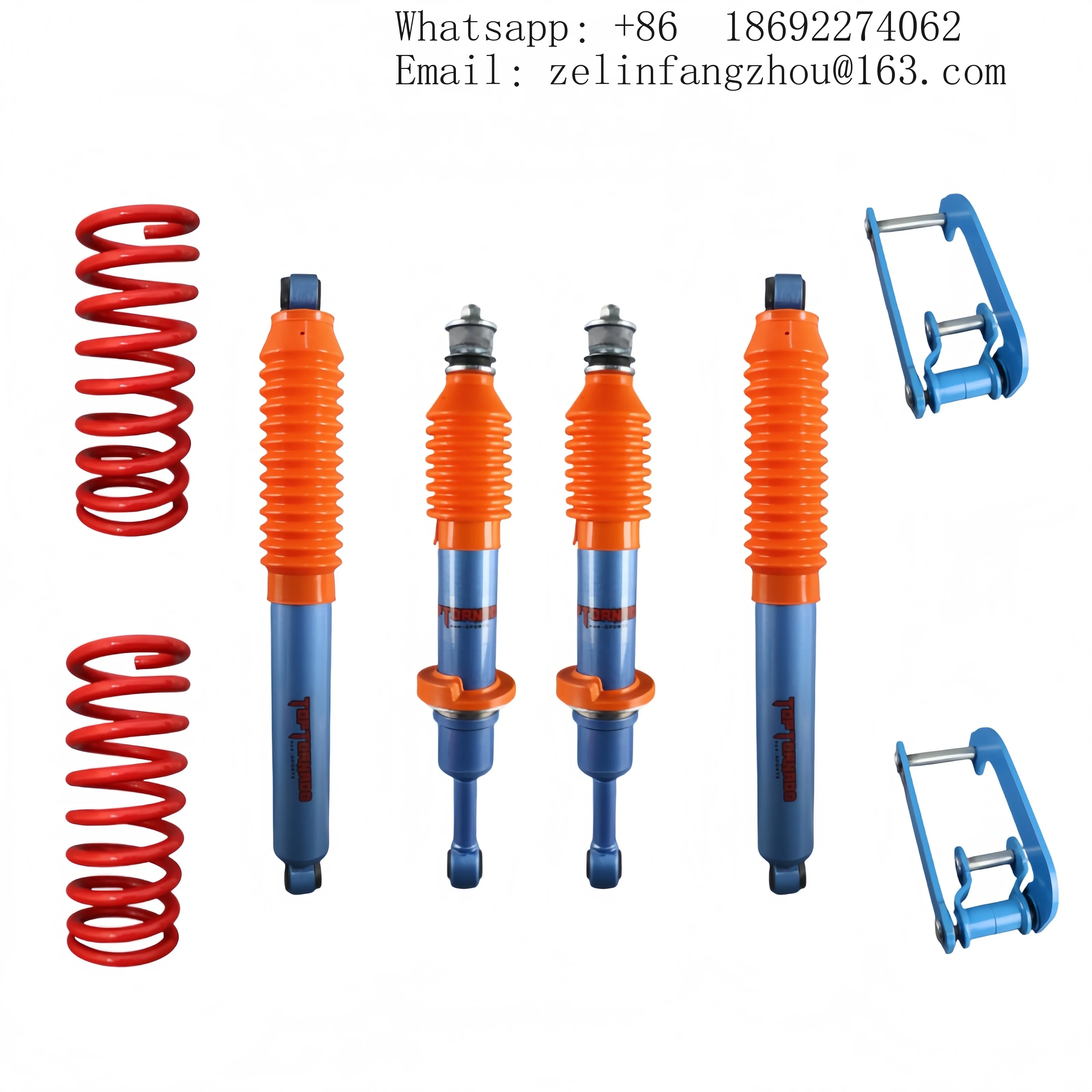 Off Road Suspension Lift Kit Shock Absorber Spring Kit for Ford Ranger T6 T7 T8 T9 Pickup 4x4 Heavy Duty Upgrade Set