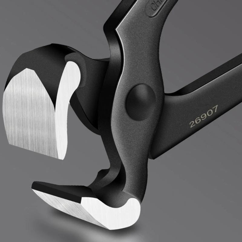 ステープル釘とワイヤーを取り除くための多目的プライヤー 人間工学に基づいたゴム製ハンドル 安定した炭素鋼構造