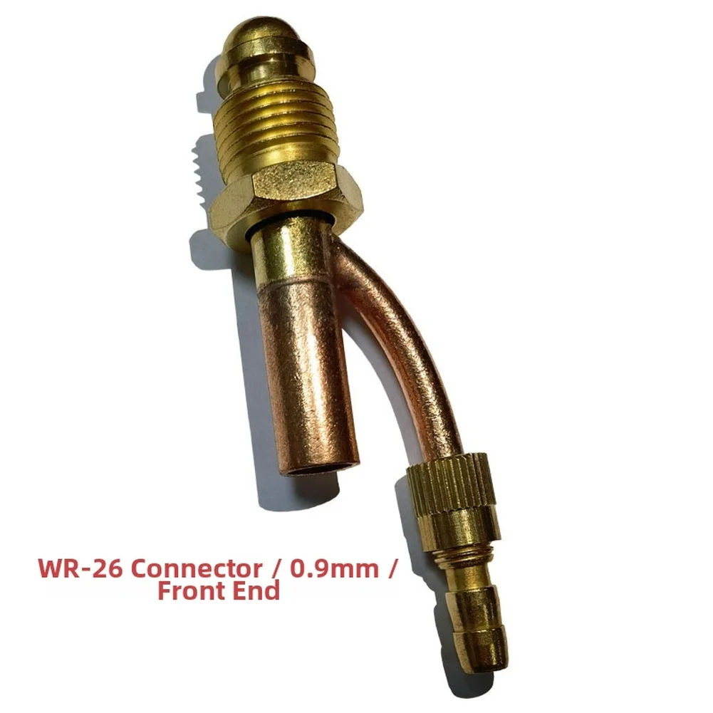 WP 26 Split Upper End Front Connector for TIG Welding Torch Made of Premium Copper 59mm Length 10mm Outer Diameter Beige