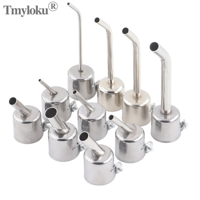 4szt BGA 850 Seria Uniwersalna dysza gorącego powietrza Przedłużenie kolanka Stacja rozlutowania z dyszą BGA Uniwersalna 3mm 5mm 6mm 8mm