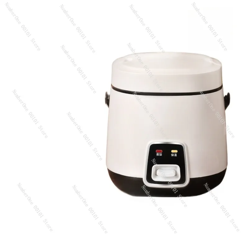 Compact Mini Rice Cooker for 1 to 3 People Smart Home Electric Cooking Pot Stainless Steel Inner Pot Zero Coating Steamer