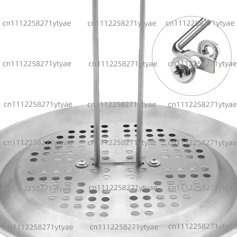 New Removable Barbecue Accessories Turkey Rack, Vertical Lift Hook Set Chicken Grill