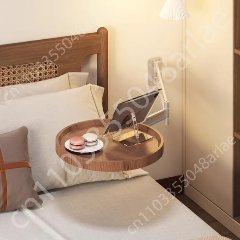 

Bedside table foldable bedroom small suspended bedside shelf multi-functional creative small table simple small side table