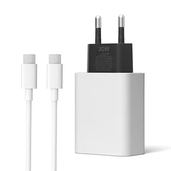 구글 픽셀 8, 7, 6, 5, 4 프로, A, EU 플러그, 고속 충전기, 100cm, USB C 타입 케이블, 30W, PD 고속 벽 충전 여행용 어댑터 