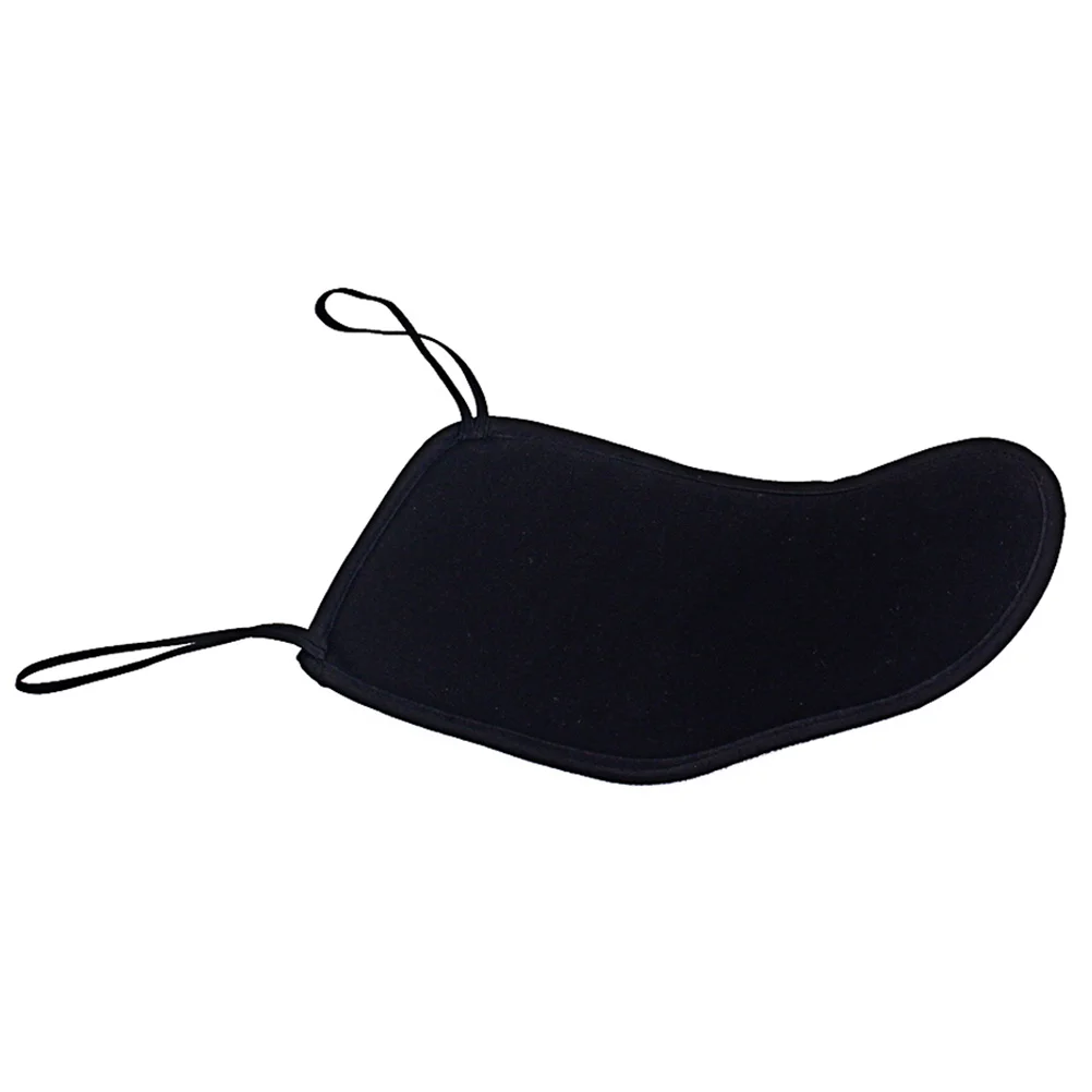 

Violin Chinrest Pad Black For 4/4-3/4 1/2 1/4 1/8 Size Comfortable Playing Protector Elastic Band Violin Accessory Instrument