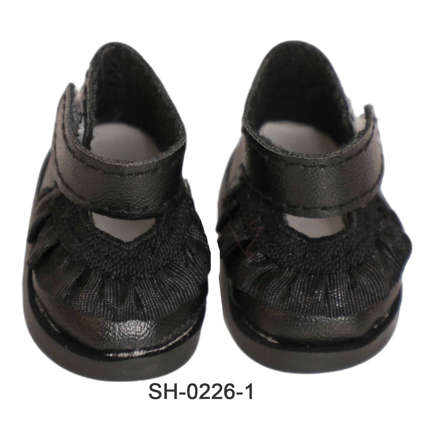 Voor 17 cm Labubu Meisje Pop Schoenen 3.8 cm Pu-Lederen Mini Schoenen Kant Leuke Schoen Voor V1 V2 V3 Labubu Poppen Katoen Speelgoed 2 kleuren