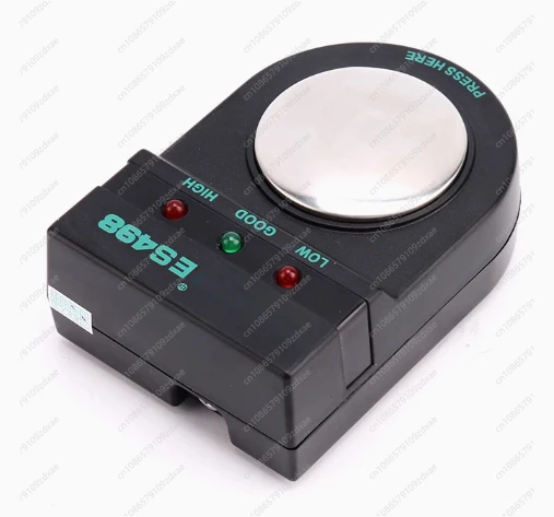 ES498 anti-static bracelet tester, electronic factory detector, static wrist strap grounding alarm