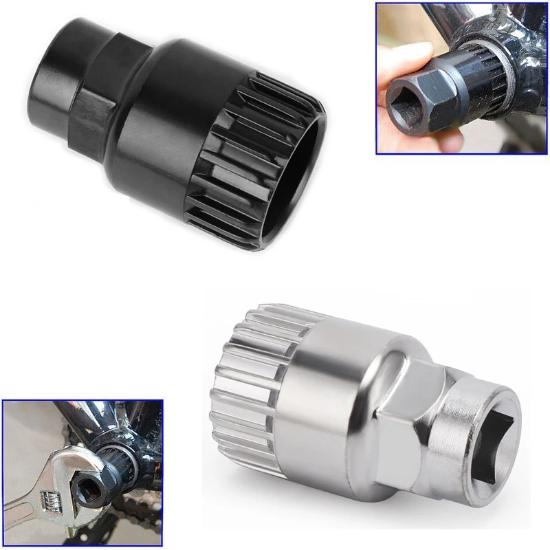 Bicycle Bottom Bracket MTB Bike Crank Extractor Remover Bottom Bracket Repair Tool 20 Teeth Fit Teeth Diagnostic-Tool