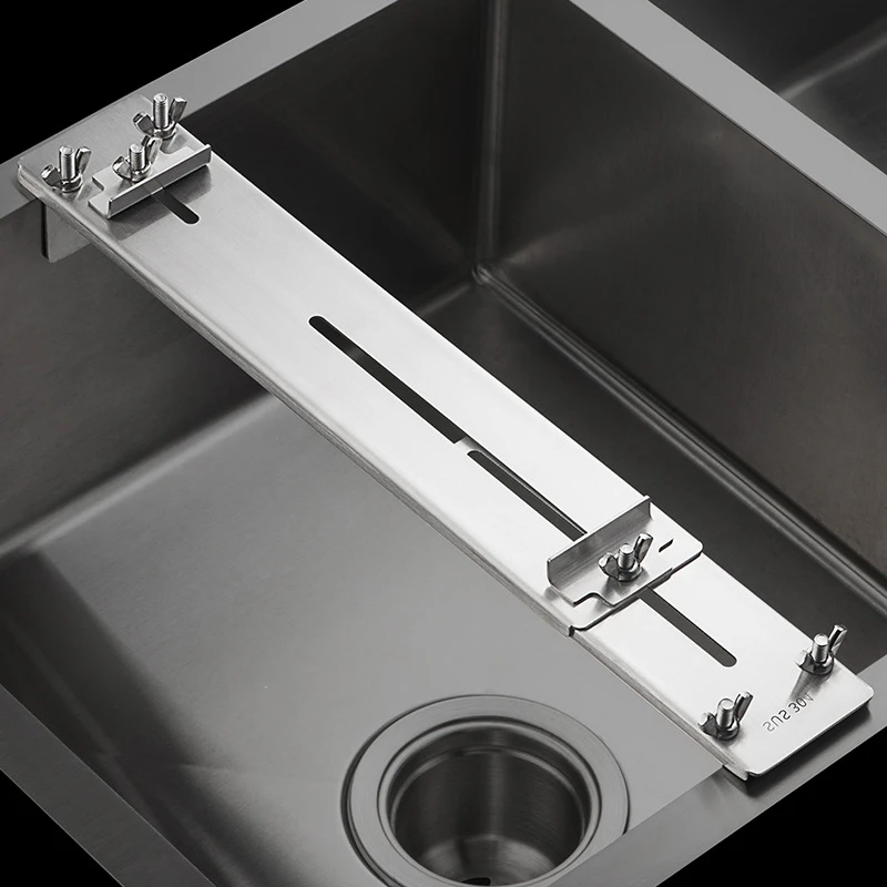 

Whetstone Base Kitchen Accessories Sink Sharpener Holder 304 Stainless Steel Adjustable Knife Knives Dining Bar Home Garden