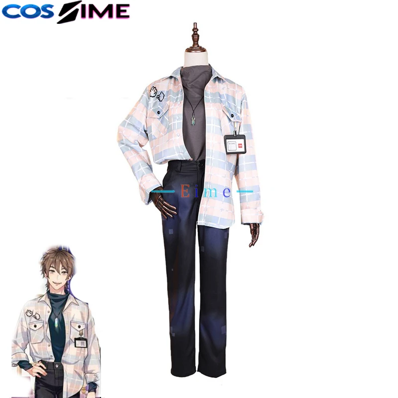 

Game Nu Carnival Eiden Cosplay Costume Fancy Party Suit Coat Shirt Pants Halloween Carnival Uniforms Custom Made