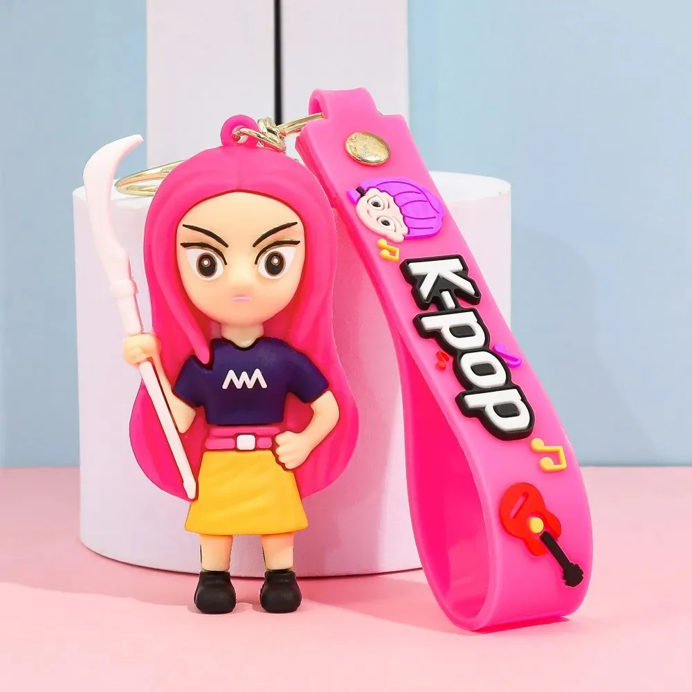 10 センチメートルアニメ Kpop デーモンハンターキーホルダーシリーズタイガーフィギュアデスクおもちゃ女の子バックパックペンダントハロウィンクリスマス子供ギフト