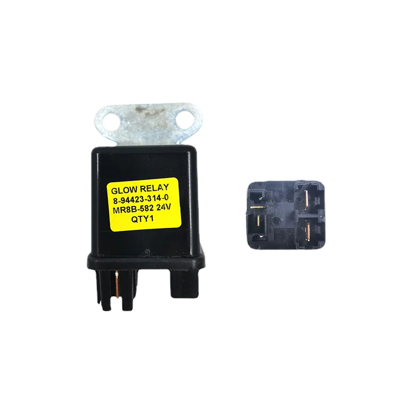 

New excavator accessory electric plug relay 8-94423-314-0 8-94258-014-0 for Is -uzu diesel engine EX200 ZX200