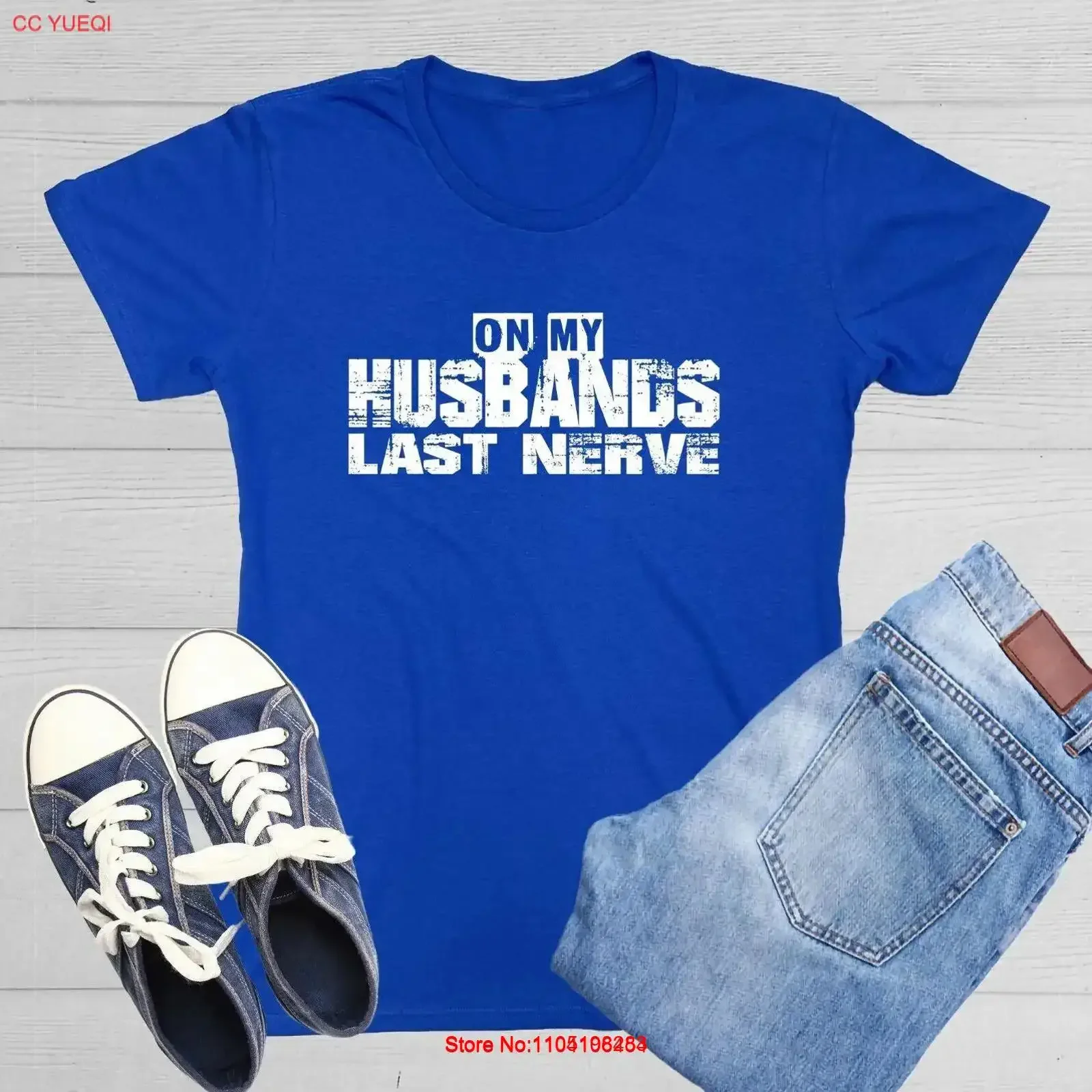 على زوجي الساخرة الجدة مضحك المرأة تي شيرت خمر غسلها أعلى للارتداء اليومي تنفس أوم لينة الأزياء #1