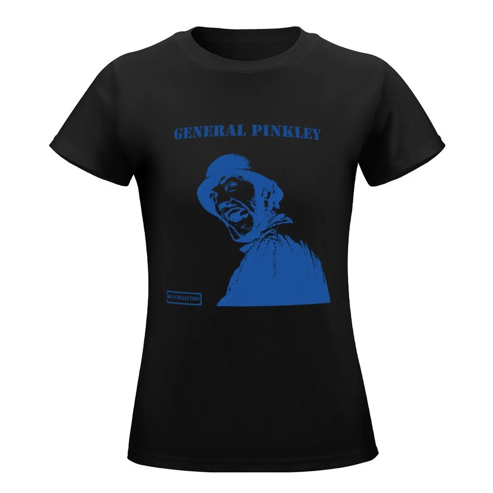 General Pinkley T-Shirt tops Short sleeve tee aesthetic clothes graphics rock and roll t shirts for Women