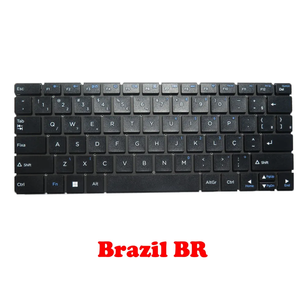 C=For Laptop Keyboard  XK-HS403 MB2756024 F0009-024 Brazilian BR Black