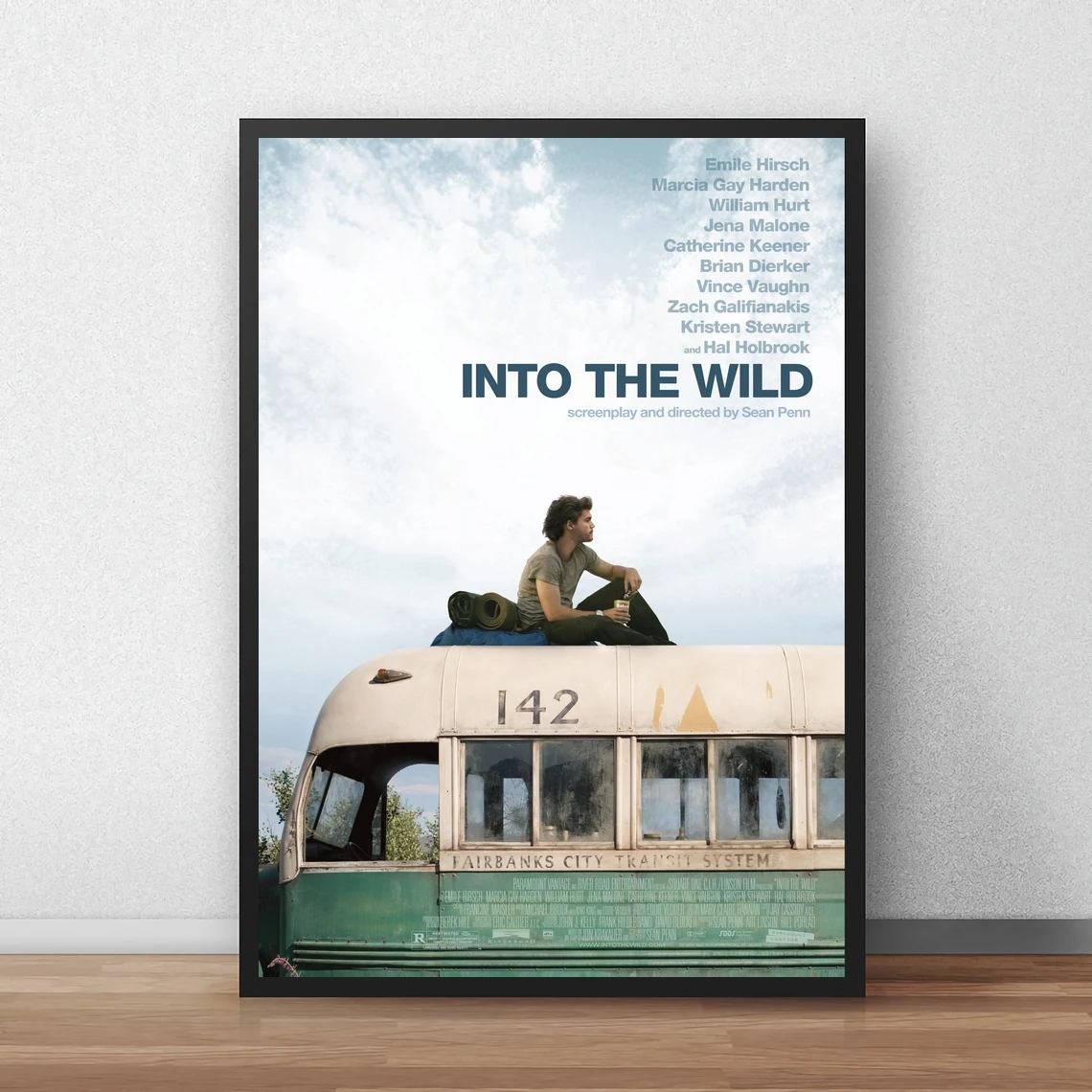 

Into The Wild Movie Poster HD Printable Canvas Art Print Home Decor Wall Painting ( No Frame )