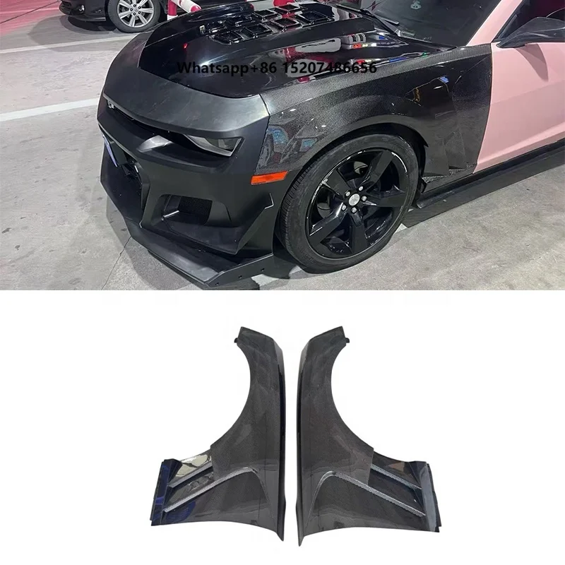 V1 Style Carbon Fiber Front Fender for Chevrolet 2010-2015 (2016-2023) High Quality Side Fender Car Parts