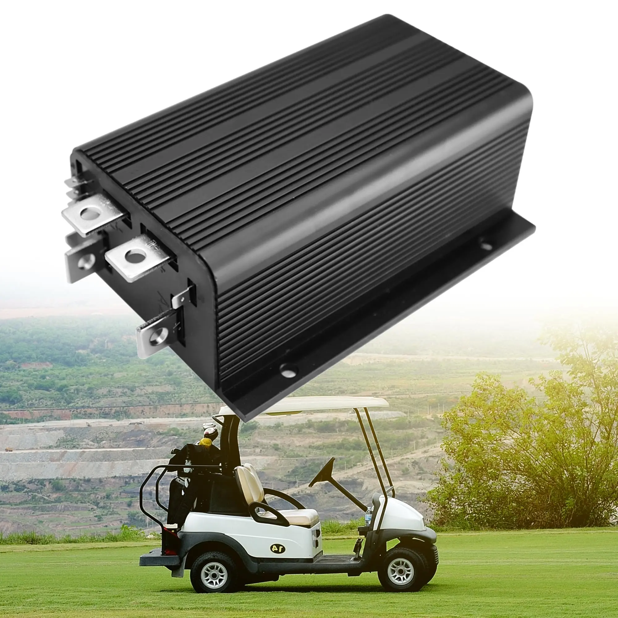 

1204M-5305 Controller, 48V 325A 0-5k DC Motor Controller for Curtis EZGO Club Car Golf Cart