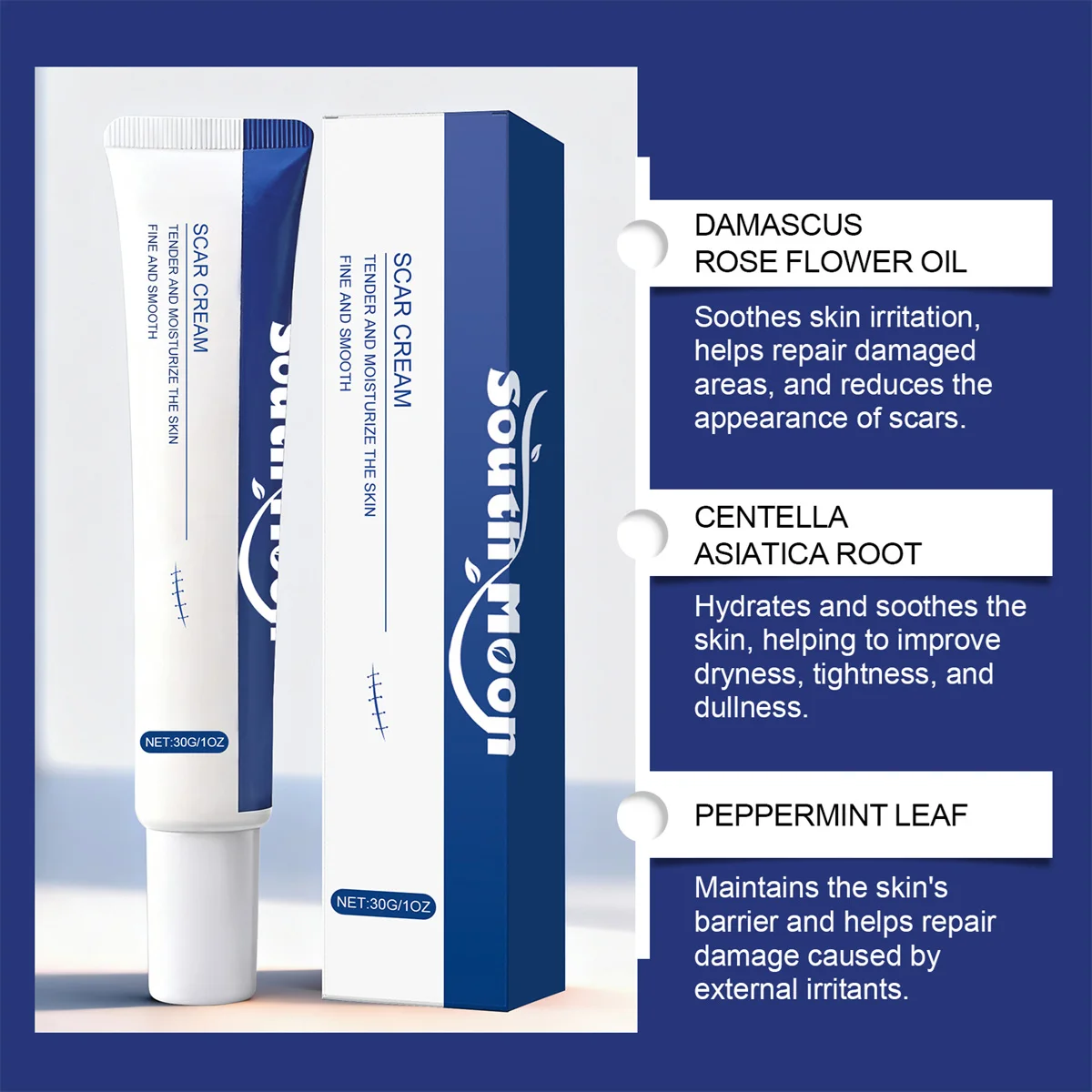 كريم العناية بالبشرة يغذي البشرة بلطف ويلاشى الندبات القديمة والجديدة وتحسن جودة البشرة #4