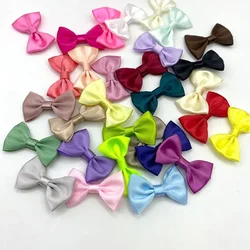 2.5 * 3.8cm Semi-finished Bow Polyester with DIY Accessories, Clothing, Shoes, Hats, Headgear Accessories, Gift Boxes, Bows