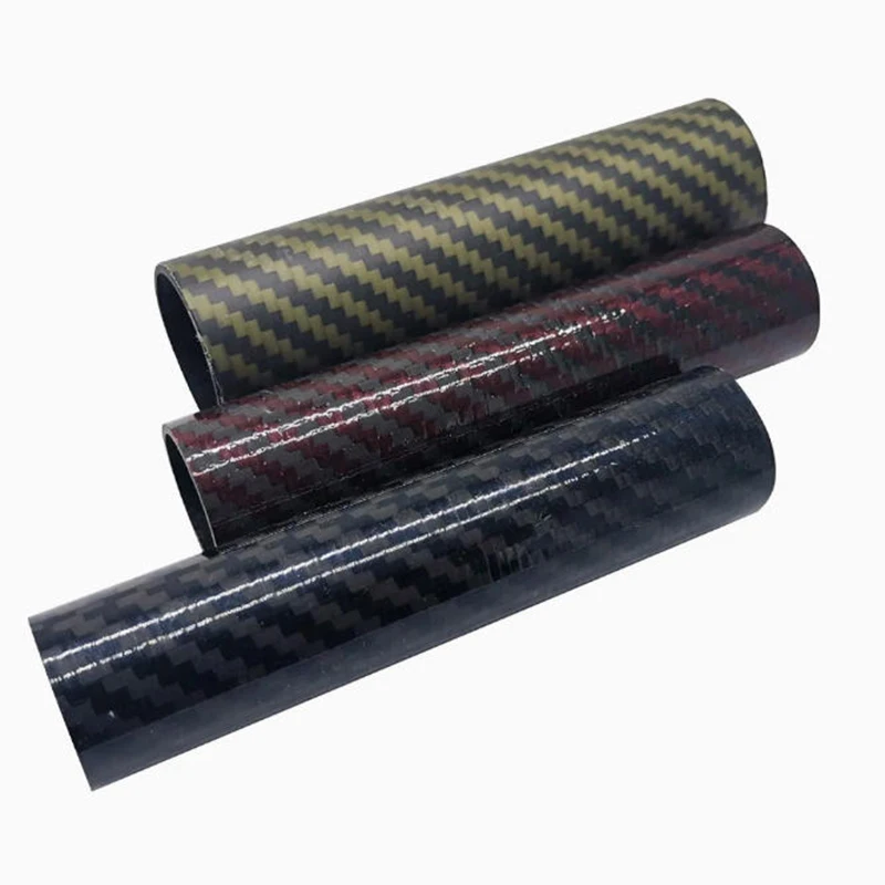 Customize 3K Large Diameter Carbon Fiber Tube Premium 3K Carbon Fiber Pipe Factory Whole Sale  Carbon Pipe Carbon Fiber Tube