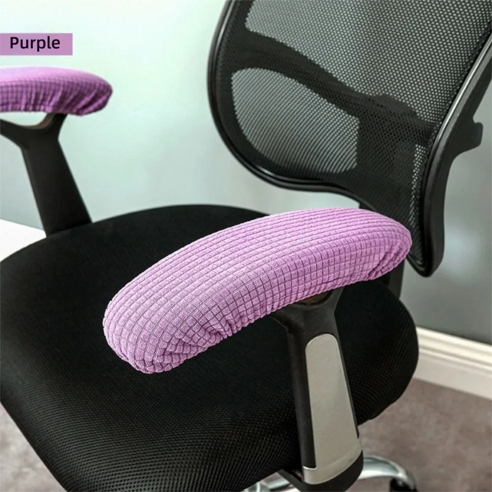 New Removable Chair Armrest Cover Elastic Waterproof Fabric Chair Armrest Sleeve Washable Chair Arm Rest Cover