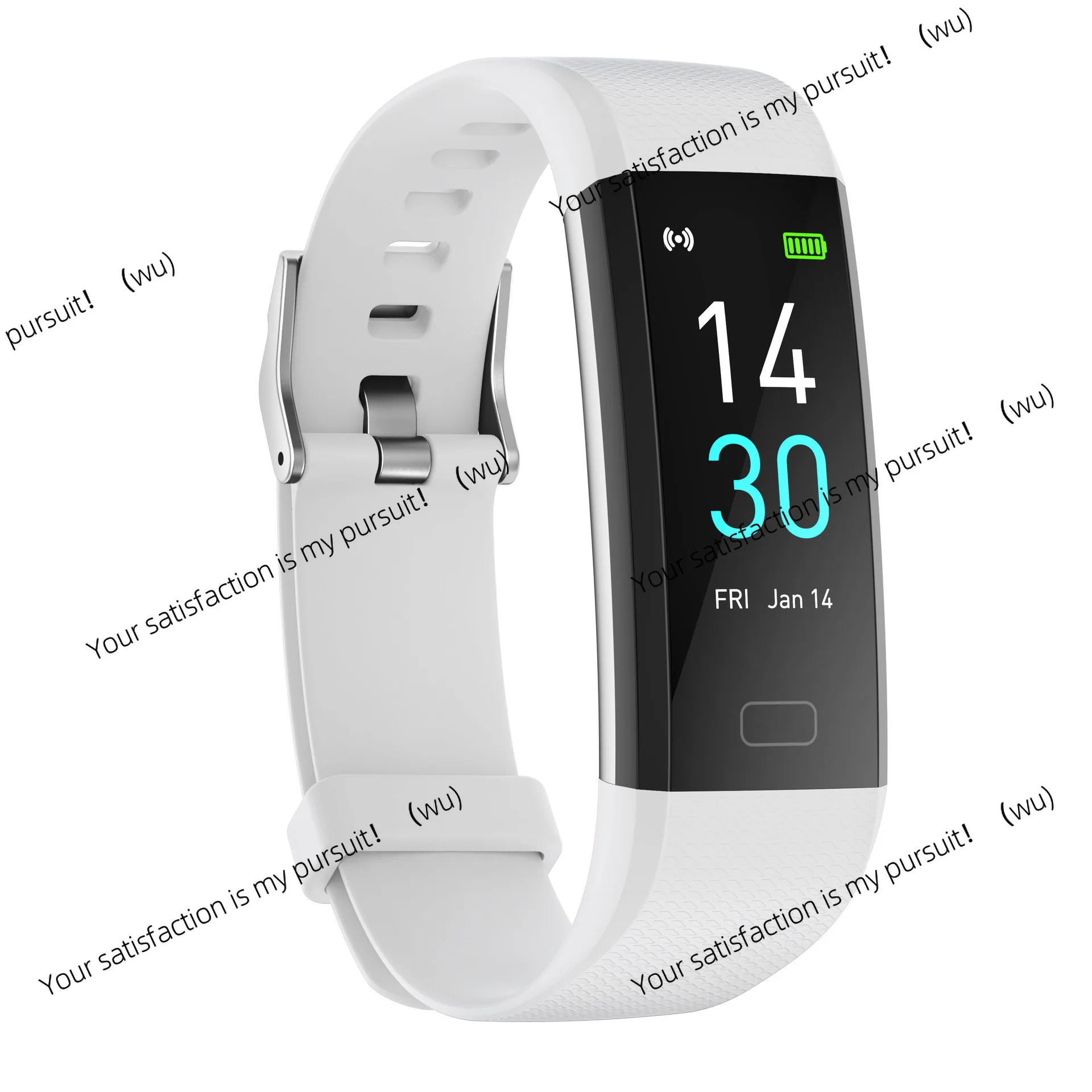 ZOCI-smart Bracelet S5 Fifth Generation Blood Pressure Fitness Heart Rate Pedometer Body Temperature Waterproof Sports Bracelet
