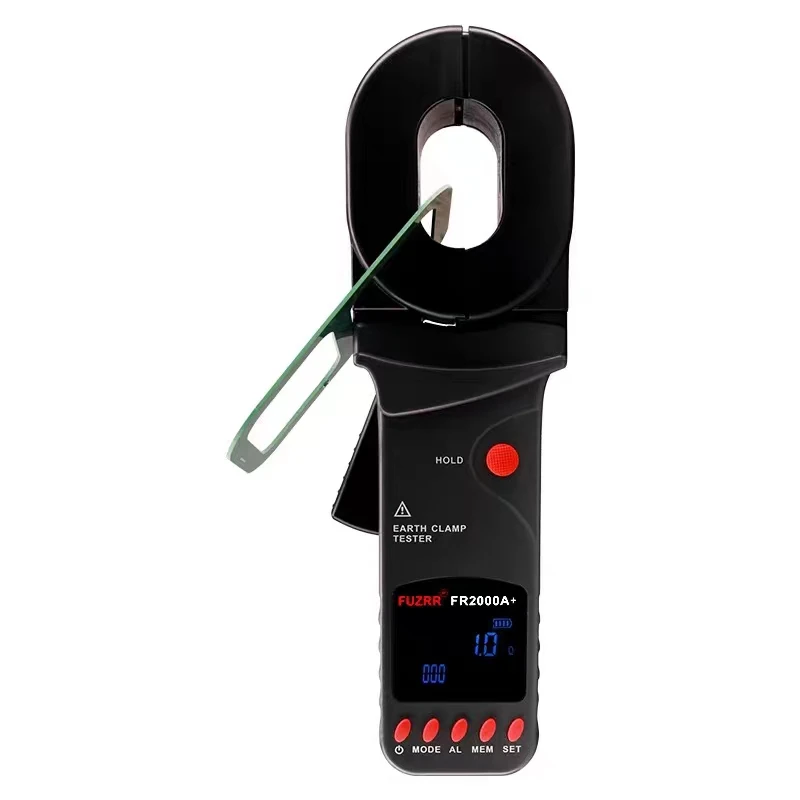 Imagem -03 - Terra Terra Resistência Tester Medidor de Corrente Loop Detector sem Contato Fr2000c Fr2000 Fr2000a Fr2000b 0.011200o 020a