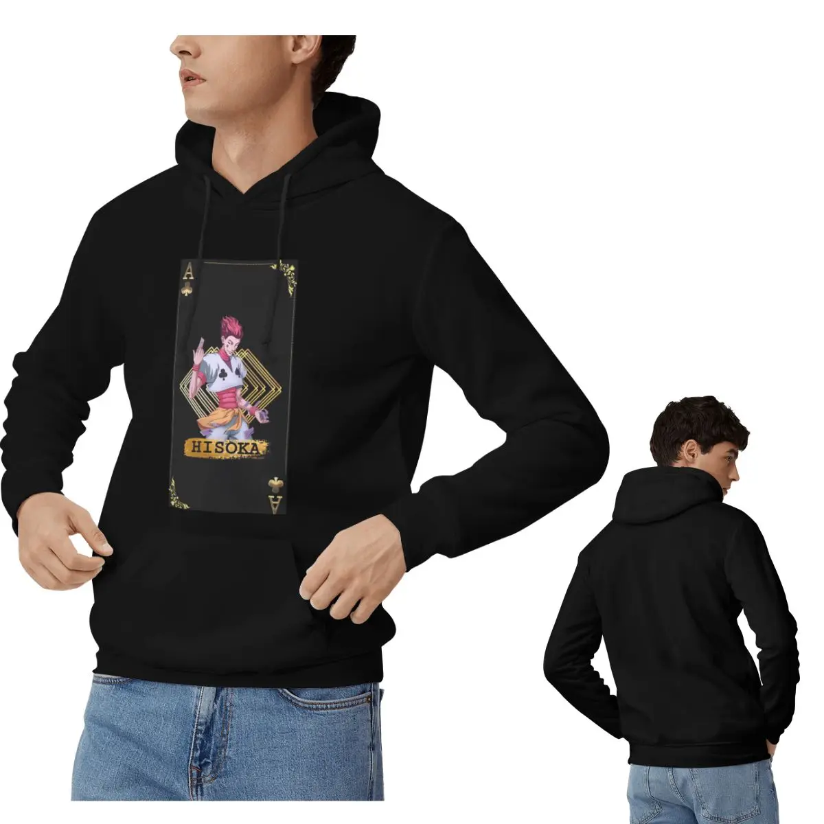 Hisoka Anime Hunter X Hunter Phantom Troupe Chrollo sudaderas con capucha hombres mujeres pulóver sudaderas ropa de manga larga Otoño Invierno