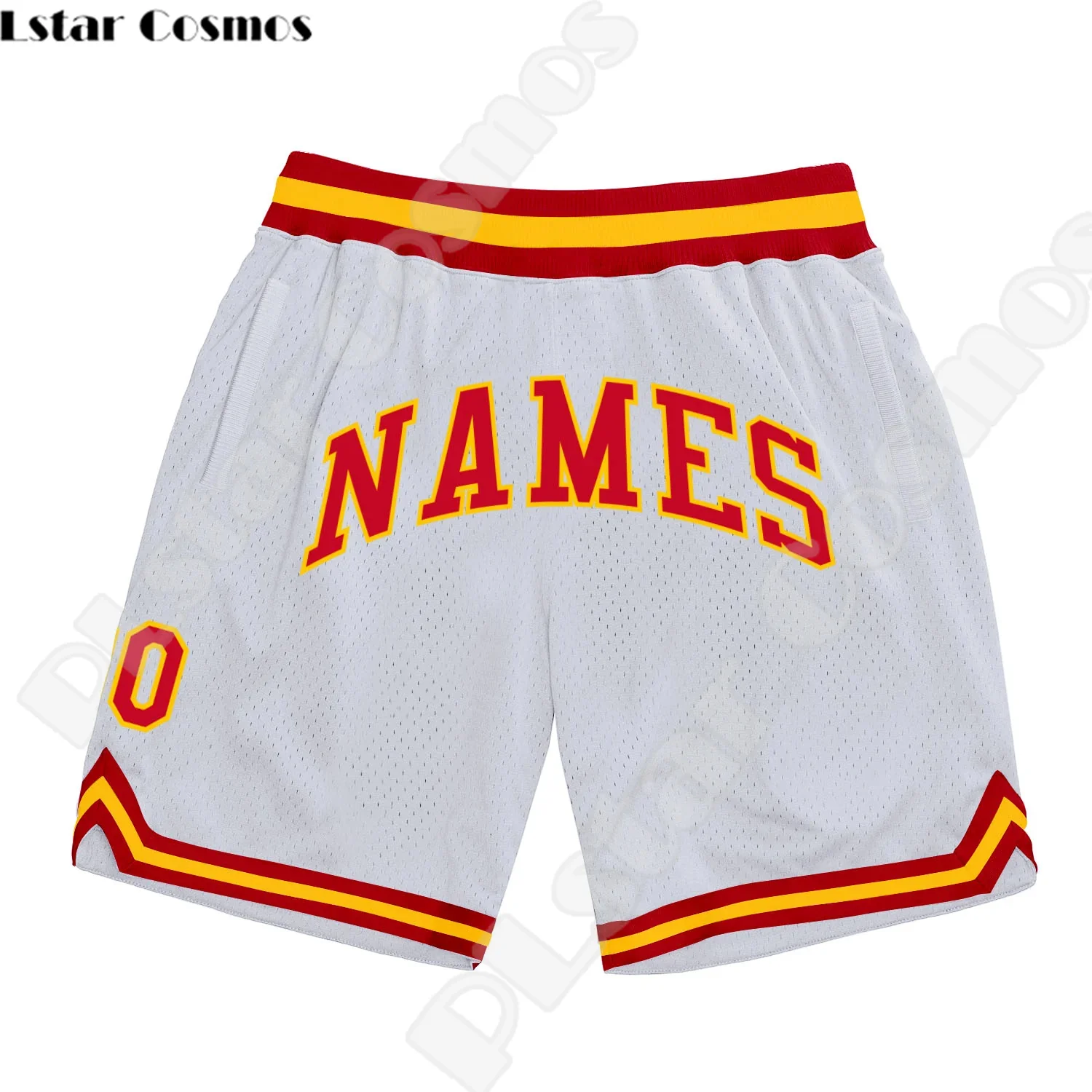 Custom Name DIY Logo Pattern Team Number Basketball Shorts Pants Retro Breathable Mesh 3DPrint Summer Harajuku Drop Shipping A19