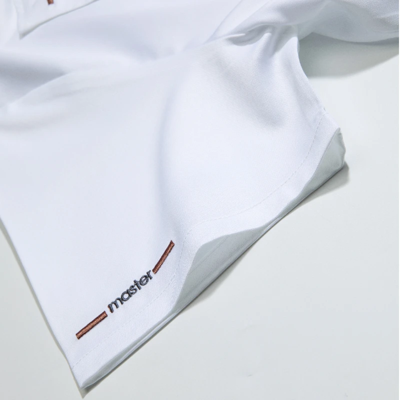 Cook Shirt uomo uniforme cucina Chef abbigliamento da lavoro ristorante Pizza Bakery Tea House Chef Cook giacca femminile di alta qualità 2024