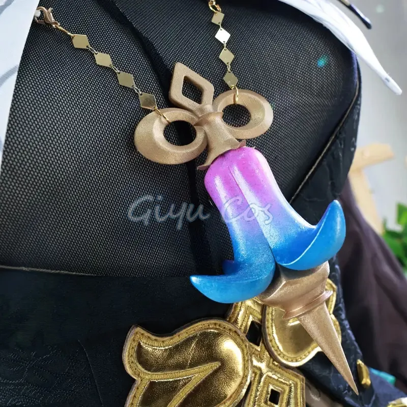 أزياء إميلي التأثيرية جينشين إمباكت كرنفال موحدة شعر مستعار أنيمي أزياء الهالوين لعبة النساء