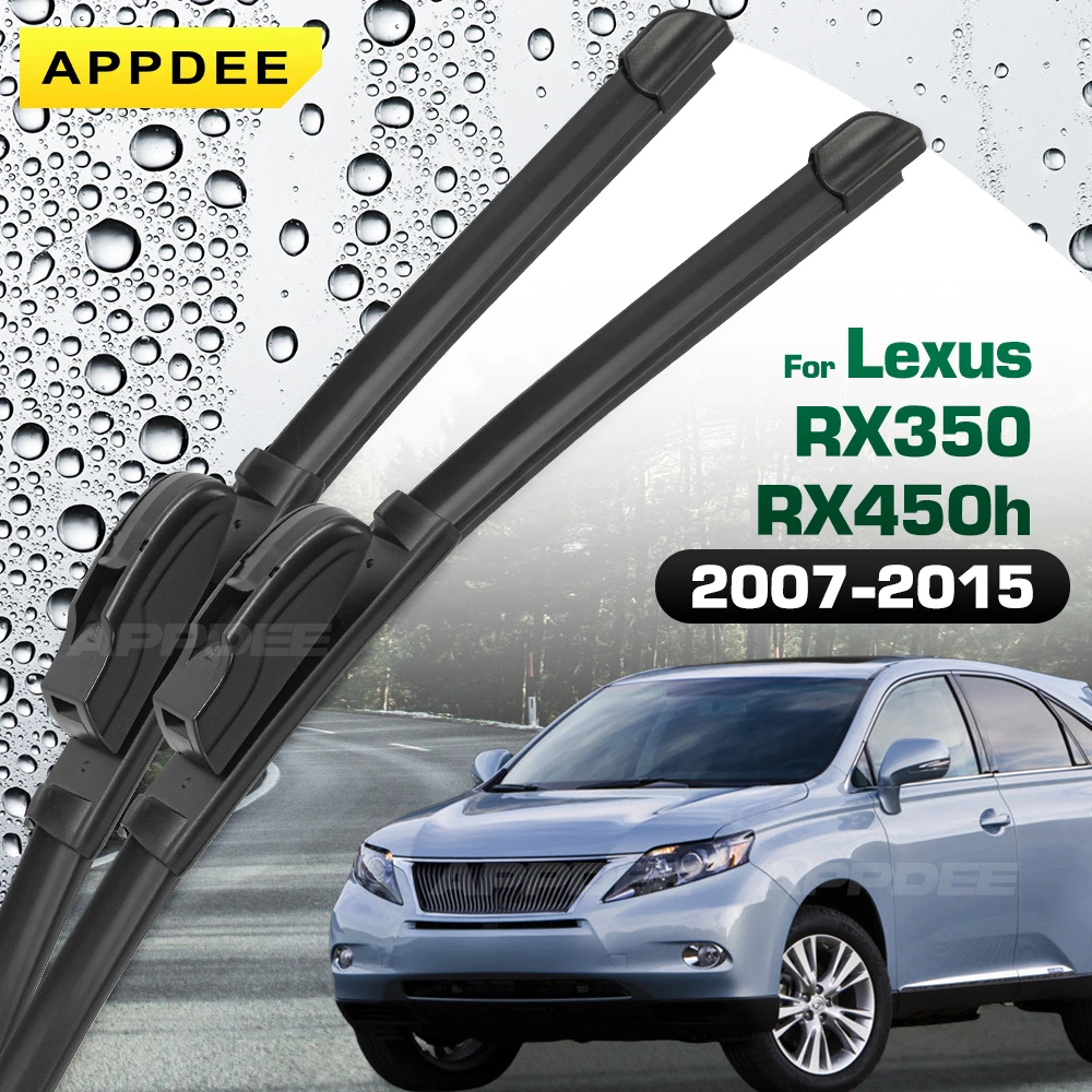 

Комплект силиконовых и резиновых передних щеток стеклоочистителя для Lexus RX450H RX350 RX 450h 350 2007-2015, лобовое стекло 26 "+ 22"