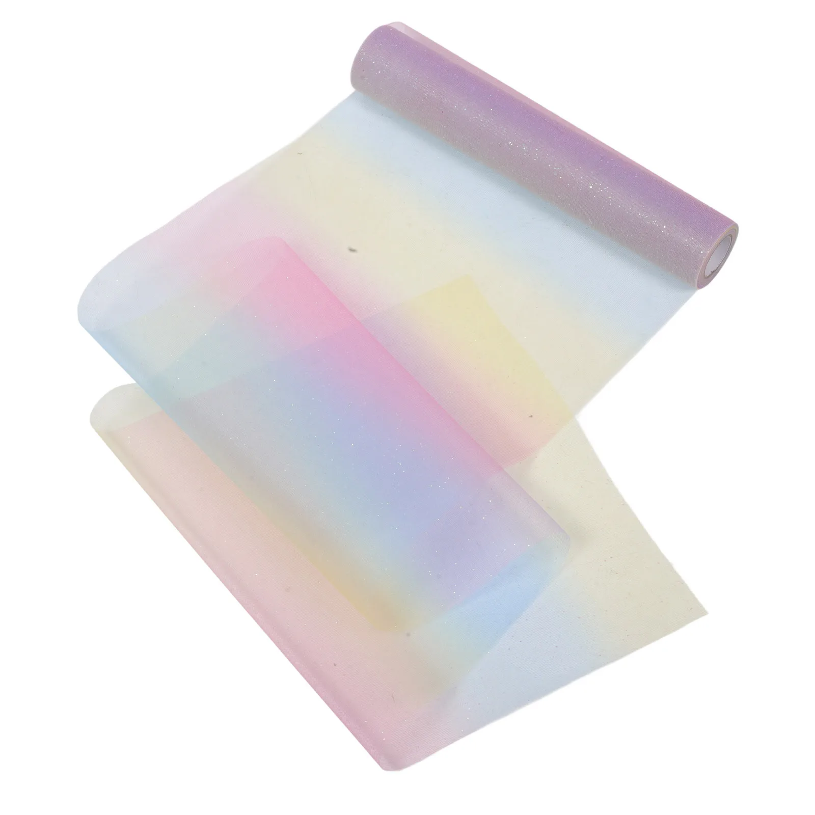 

Градиентная блестящая сетчатая ткань, прочная, легкая, режущаяся, ткань для рукоделия, шитье для украшения платья, швейные аксессуары