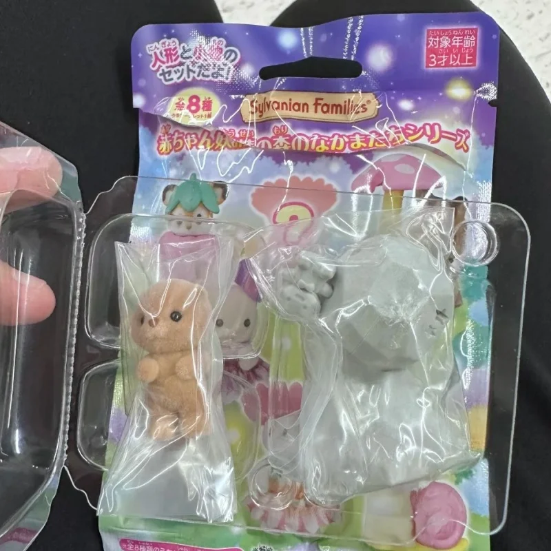 Genuine Sylvanian Families Good Friend Of Goblin Forest Series Baby Blind Bag Mystery Box Anime Figure Custom Collec Gifts Toy