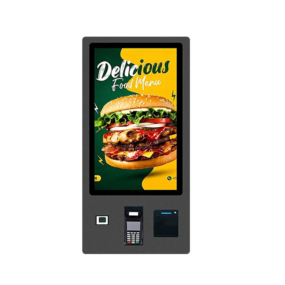 MASUNG Self-Service Ordering Payment Kiosk Machine Fast Food Restaurant 16 22 24 27 32 Inch DDR3 Memory New Business