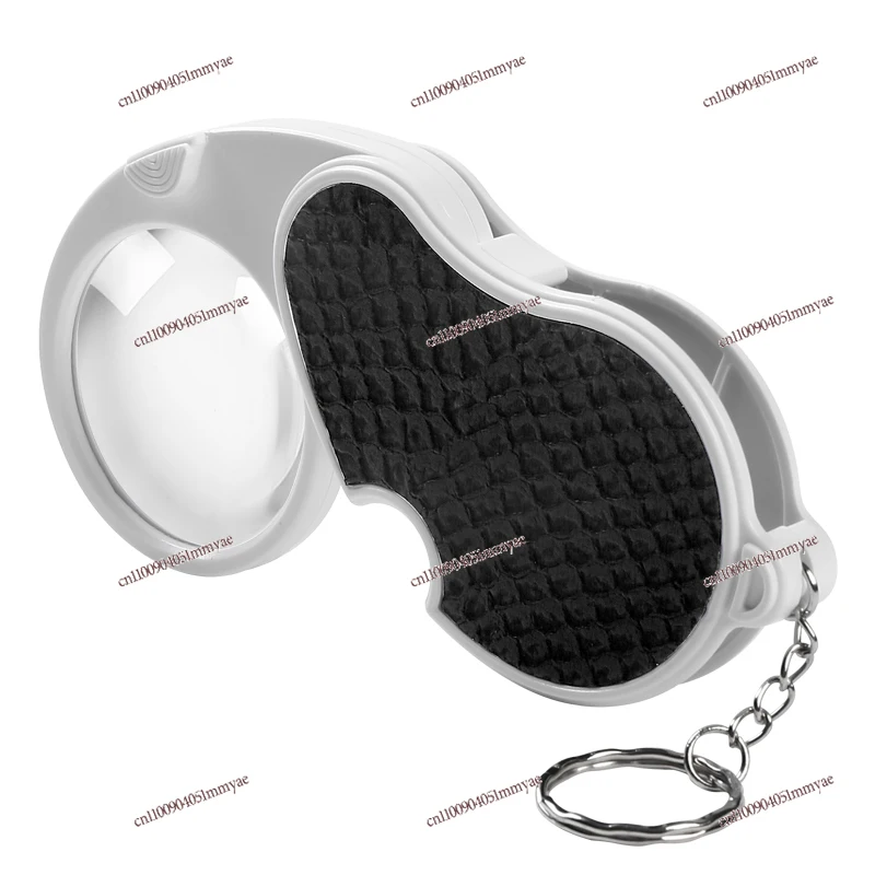 

Bestseller Sun Fire High Power Hand-held Folding Magnifying Glass Elderly Reading Book Mobile Phone with LED Light Jewelry
