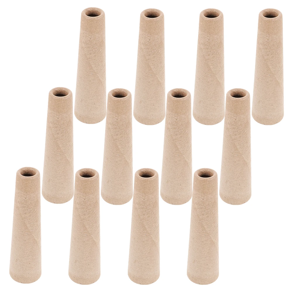 

12 Pcs Paper Tube Delinting Machine Yarn Embroidery Accessories Precision Winding Lightweight Knitting Tools diy Replacement