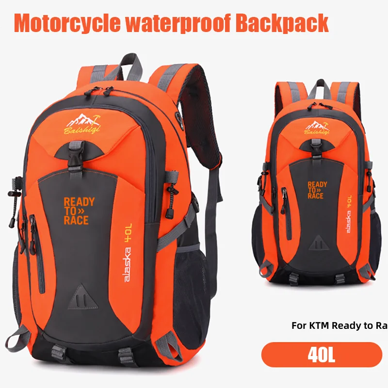 Für KTM 1290 ADVENTURE R S T 390 790 890 1090 1190 ADV Motorrad Rucksack mit großer Kapazität Reiten Tagestasche Wasserdicht – Detail 1